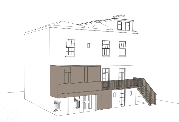 Barnes house extension