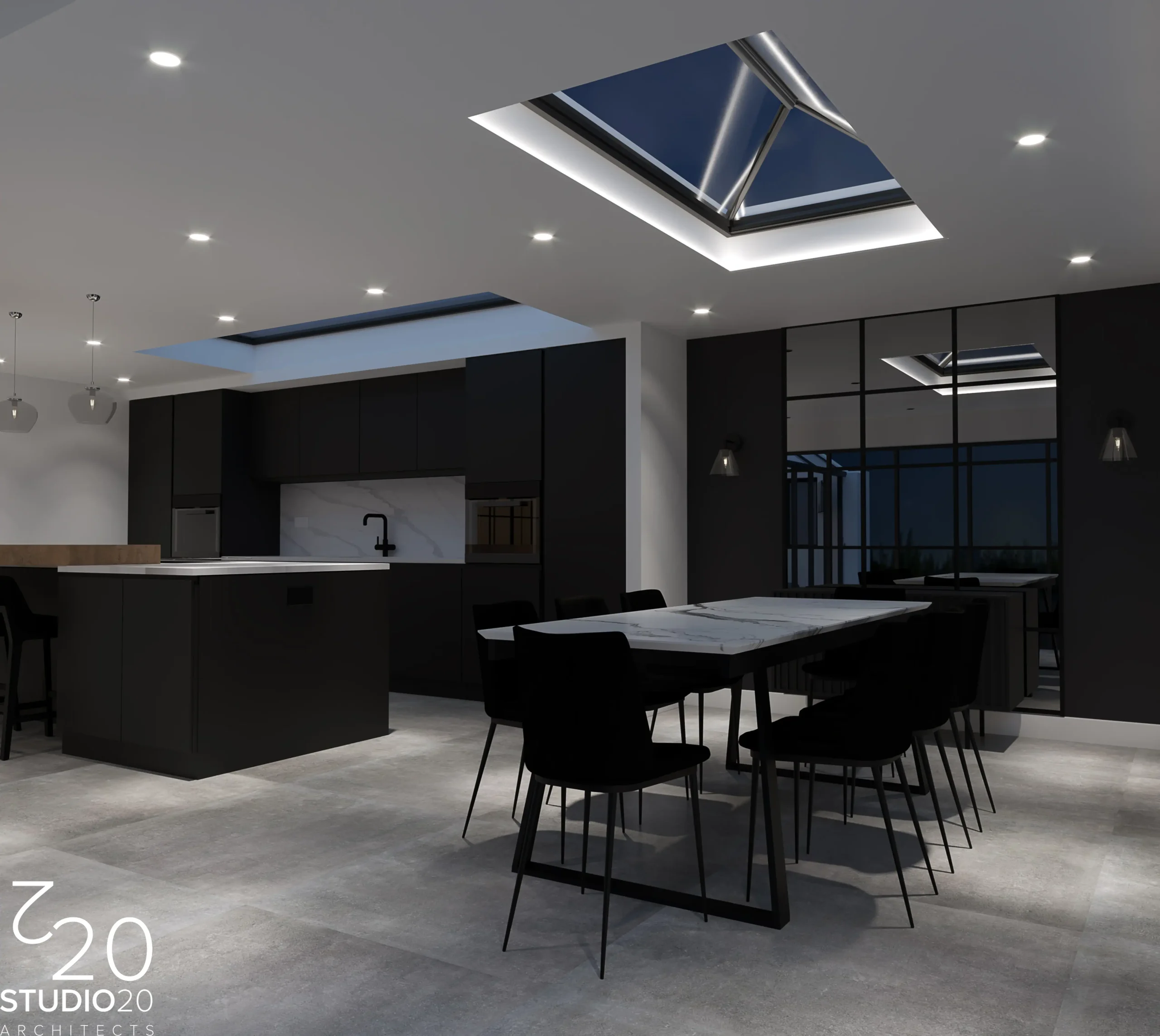 Reigate Single Storey Rear, Double Storey Front Extension London & Planning Residential Architecture 17 Reigate extension architects