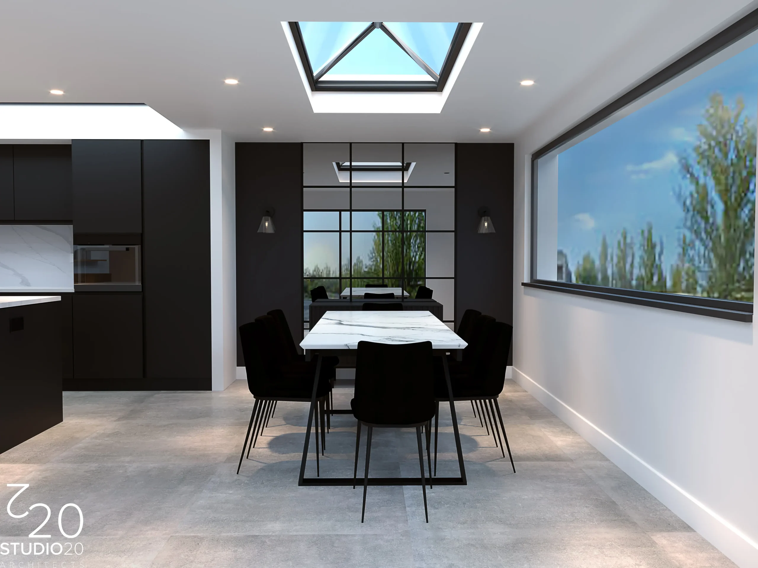 Reigate Single Storey Rear, Double Storey Front Extension London & Planning Residential Architecture 15 Reigate extension architects