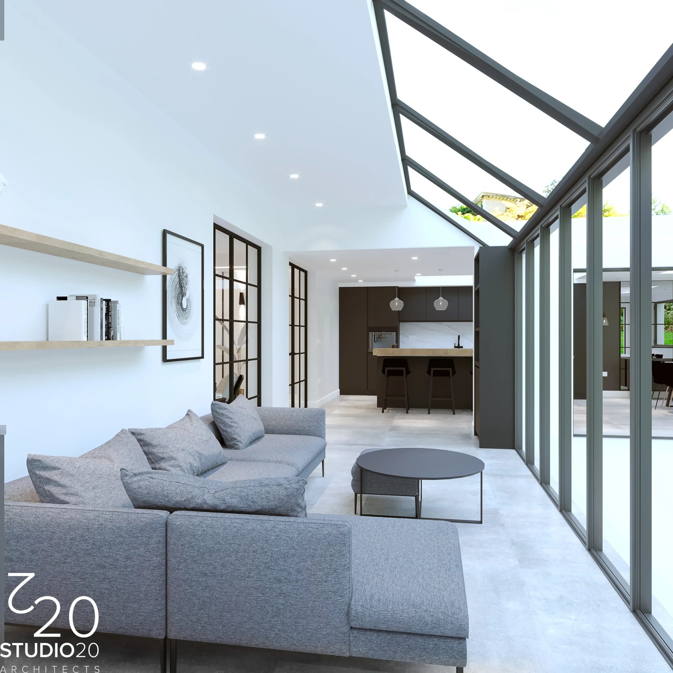 Reigate Single Storey Rear, Double Storey Front Extension London & Planning Residential Architecture 9 Reigate extension architects