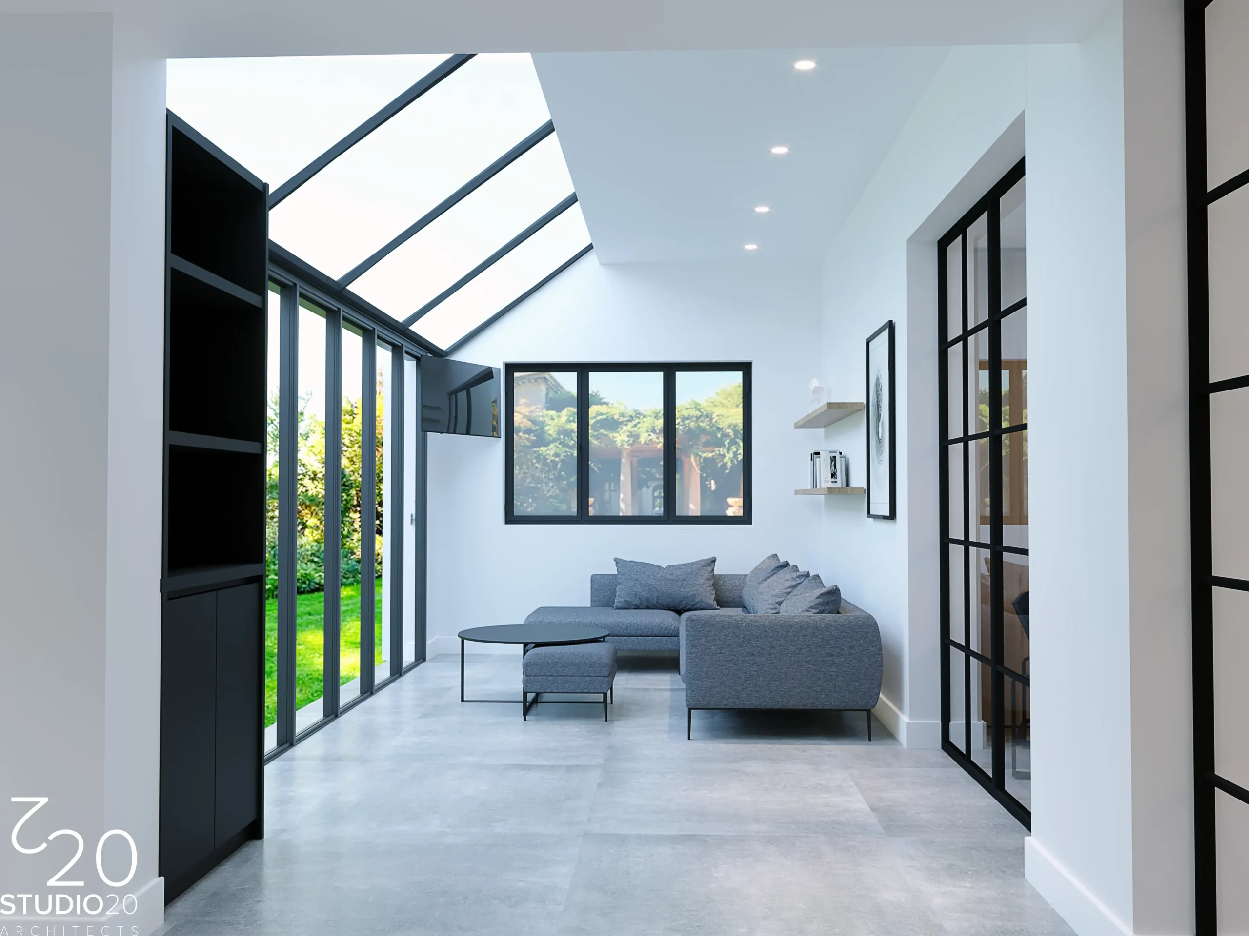 Reigate Single Storey Rear, Double Storey Front Extension London & Planning Residential Architecture 8 Reigate extension architect
