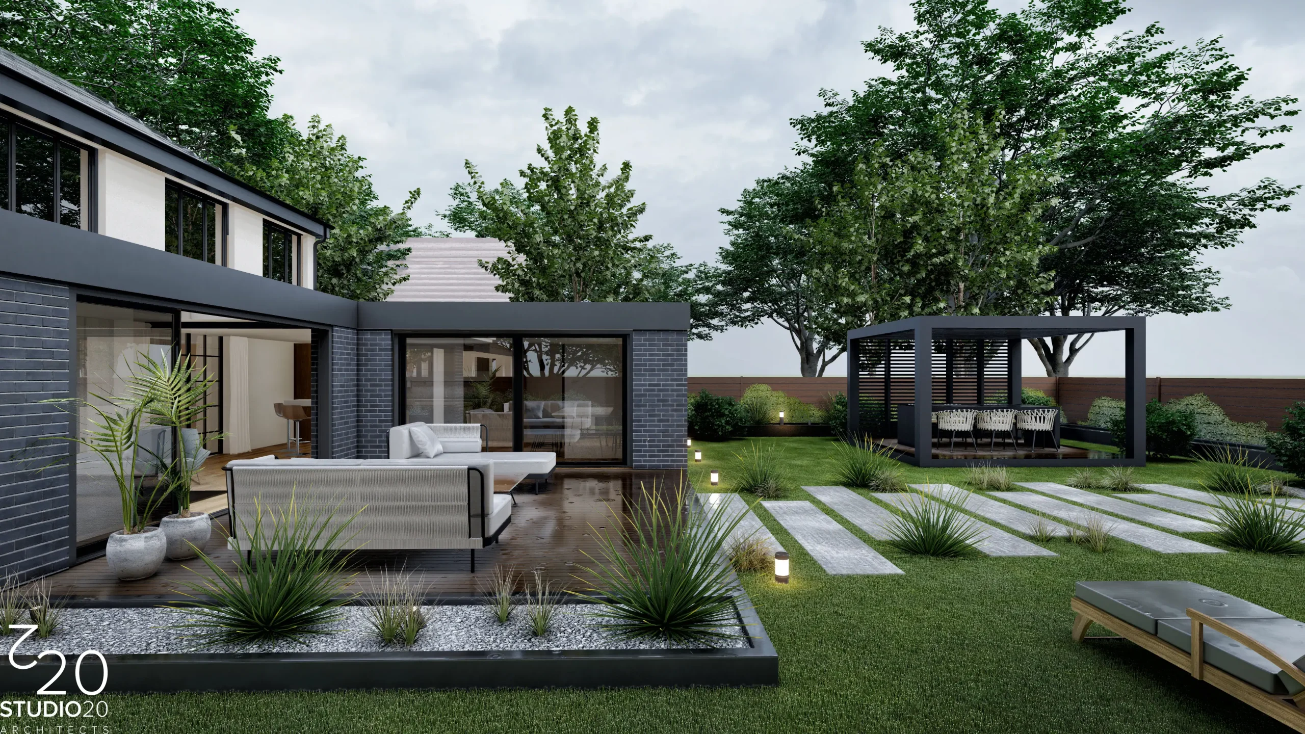 Reigate Single Storey Rear, Double Storey Front Extension London & Planning Residential Architecture 3 Reigate extension architect