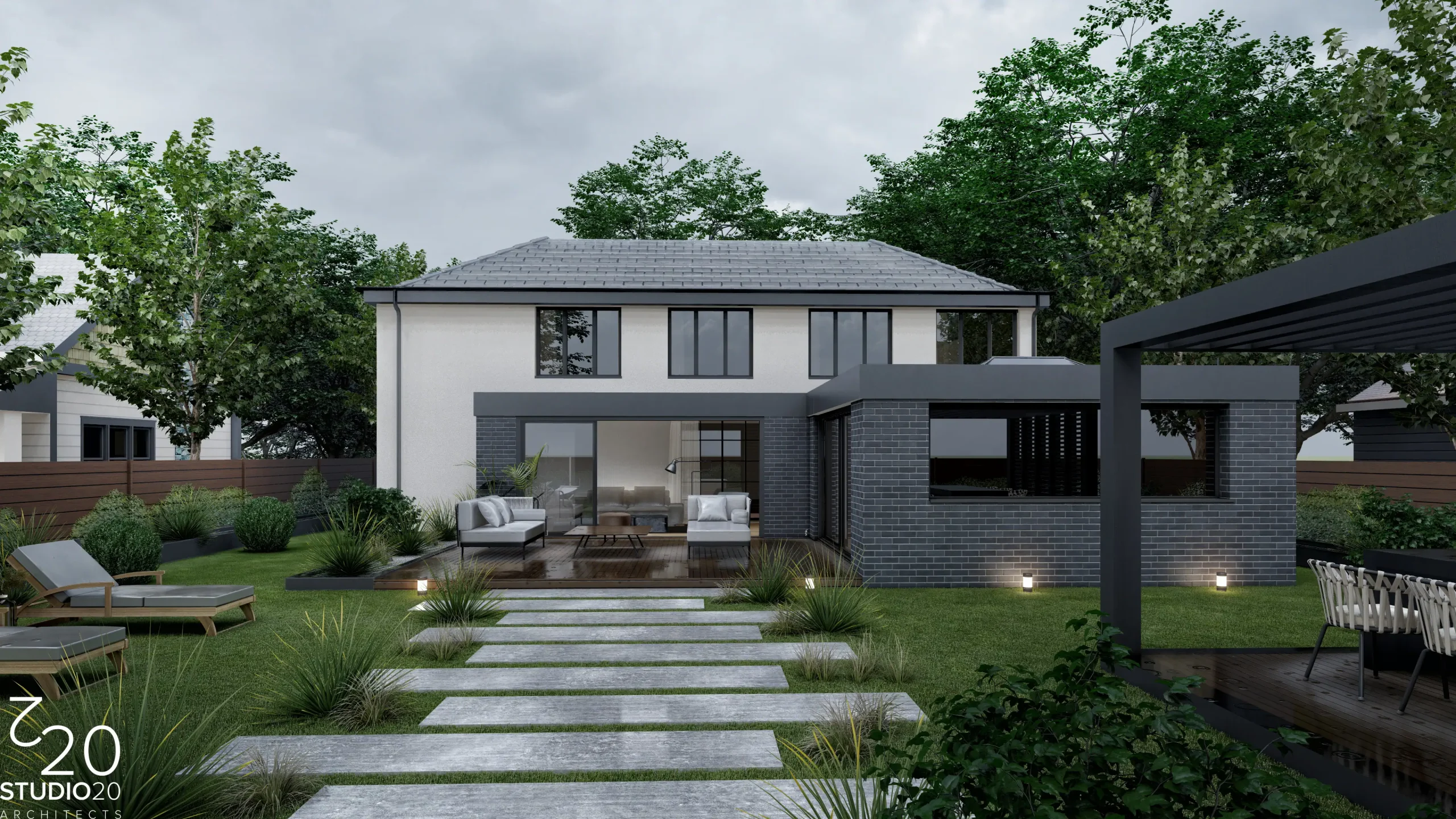 Reigate Single Storey Rear, Double Storey Front Extension London & Planning Residential Architecture 2 Reigate extension architect