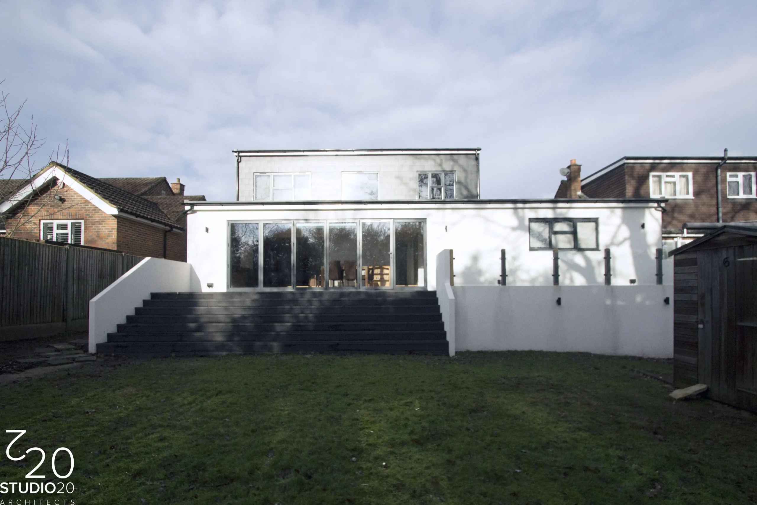 Putney Grade II Listed Building Single Storey Rear Extension London & Planning Residential Architecture 3 Worcester Park extension architect