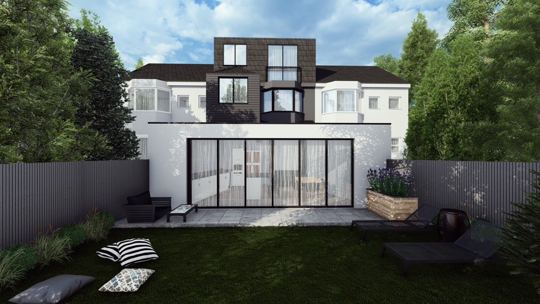 Moordown Rear Extension London Planning Residential Architecture