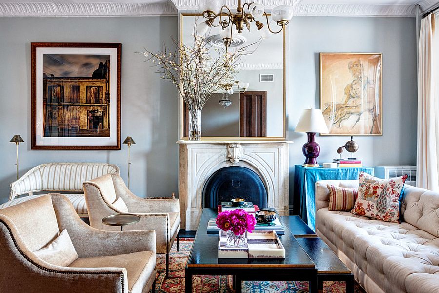 How to Integrate a Modern Victorian Living Room into Your Existing House