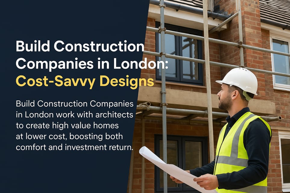 Build Construction Companies in London: Cost Savvy Designs