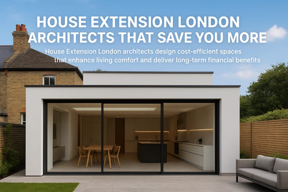 House Extension London Architects That Save You More