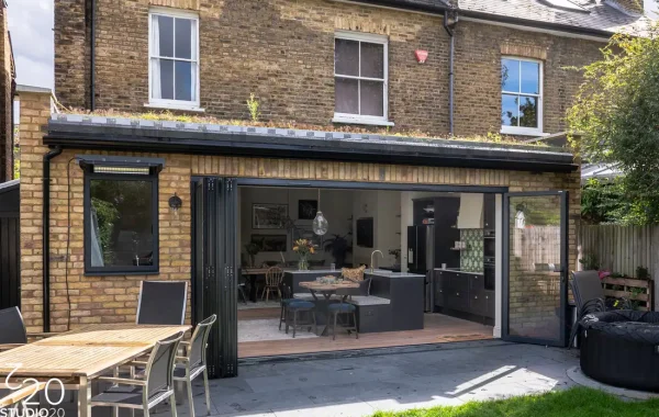 single storey flat roof extension​