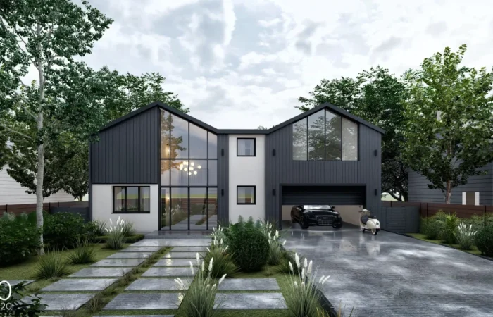double storey extension