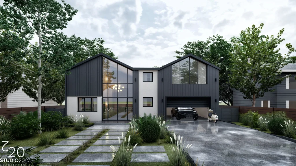 double storey extension